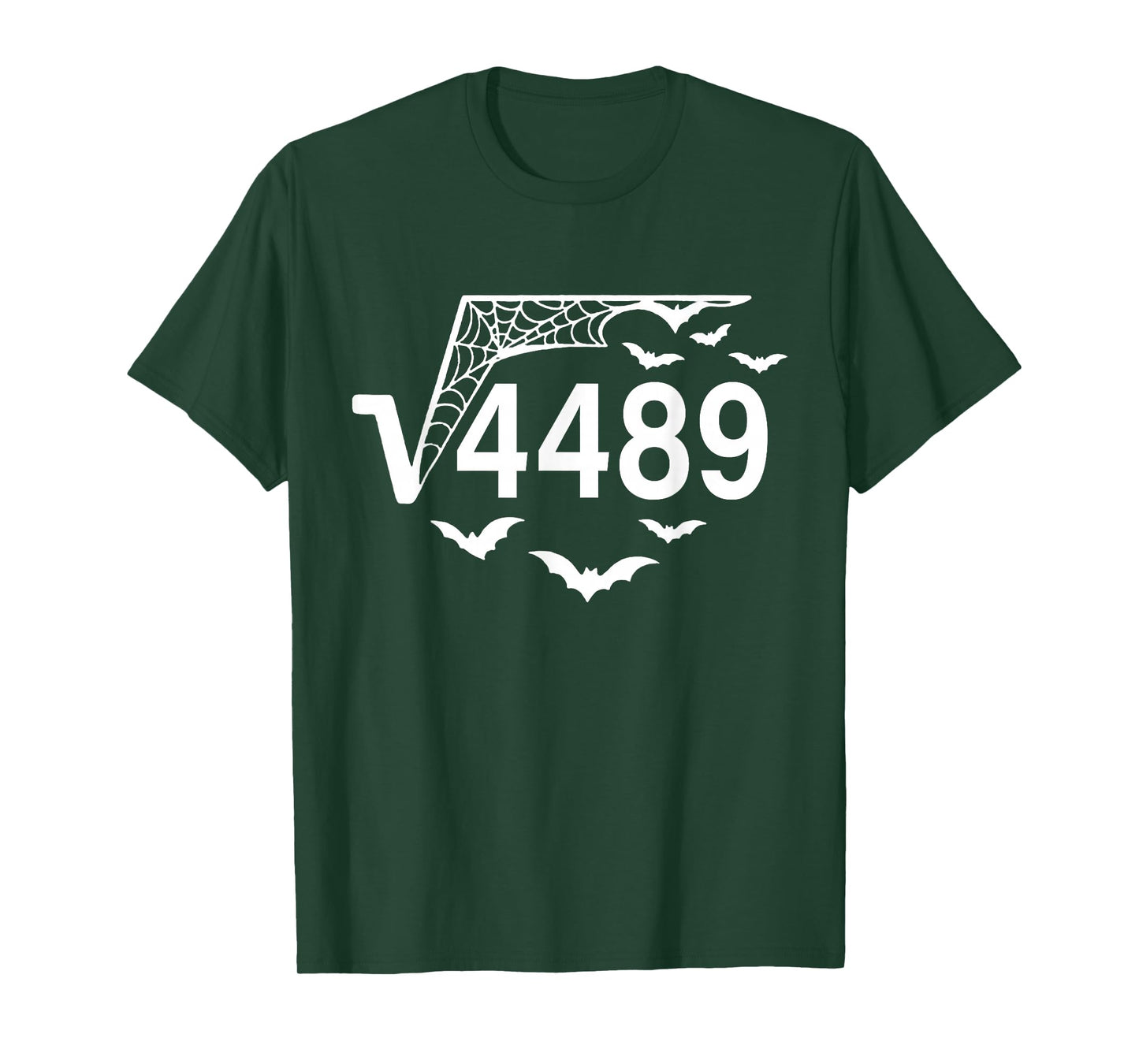 Square Root 67 Meme 6 7 4489 Slang Math Teacher Halloween T-Shirt