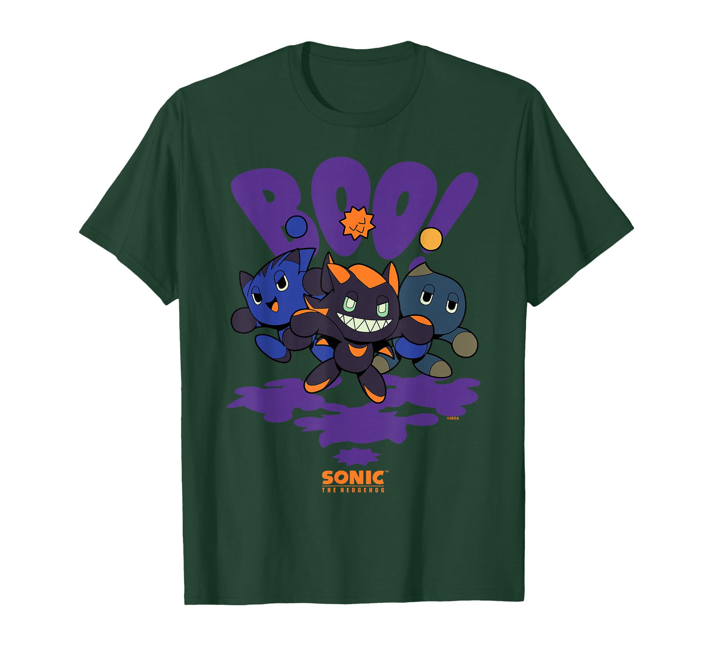 Sonic The Hedgehog - Chao Tales Halloween Boo Trio T-Shirt