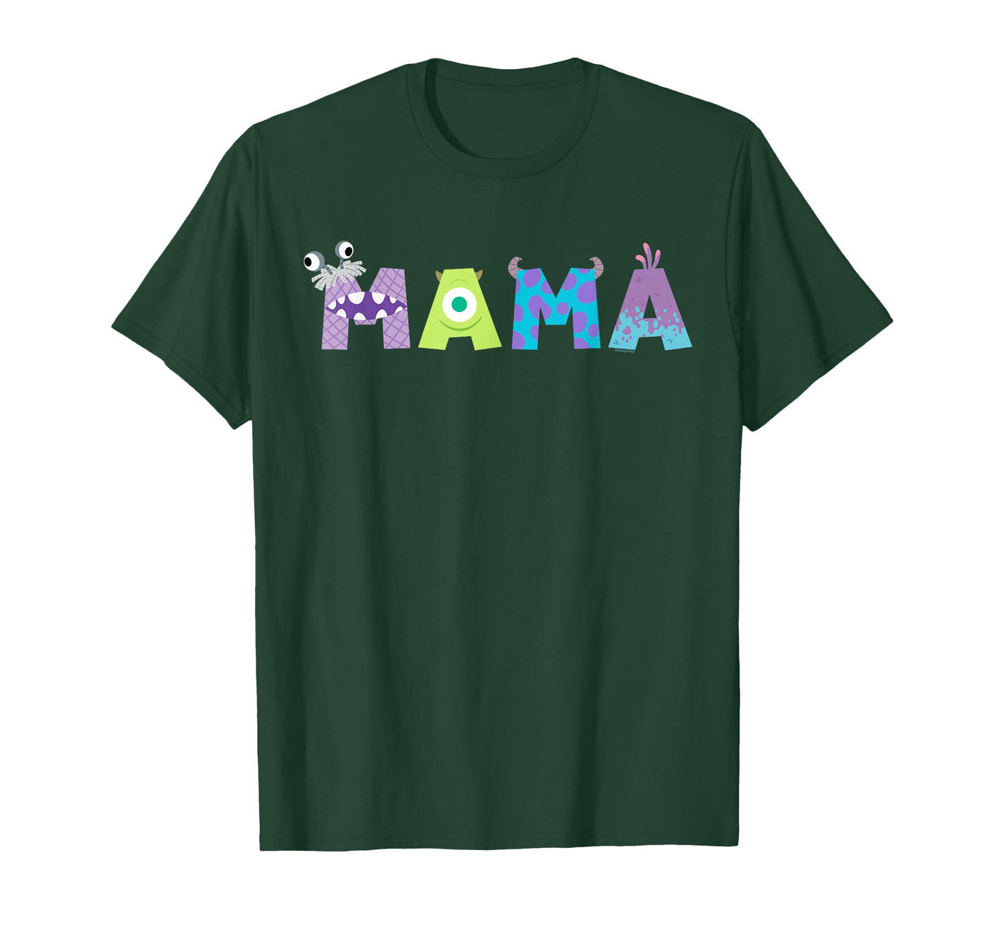 Disney and Pixar's Monsters, Inc. Mama Mother's Day Birthday T-Shirt