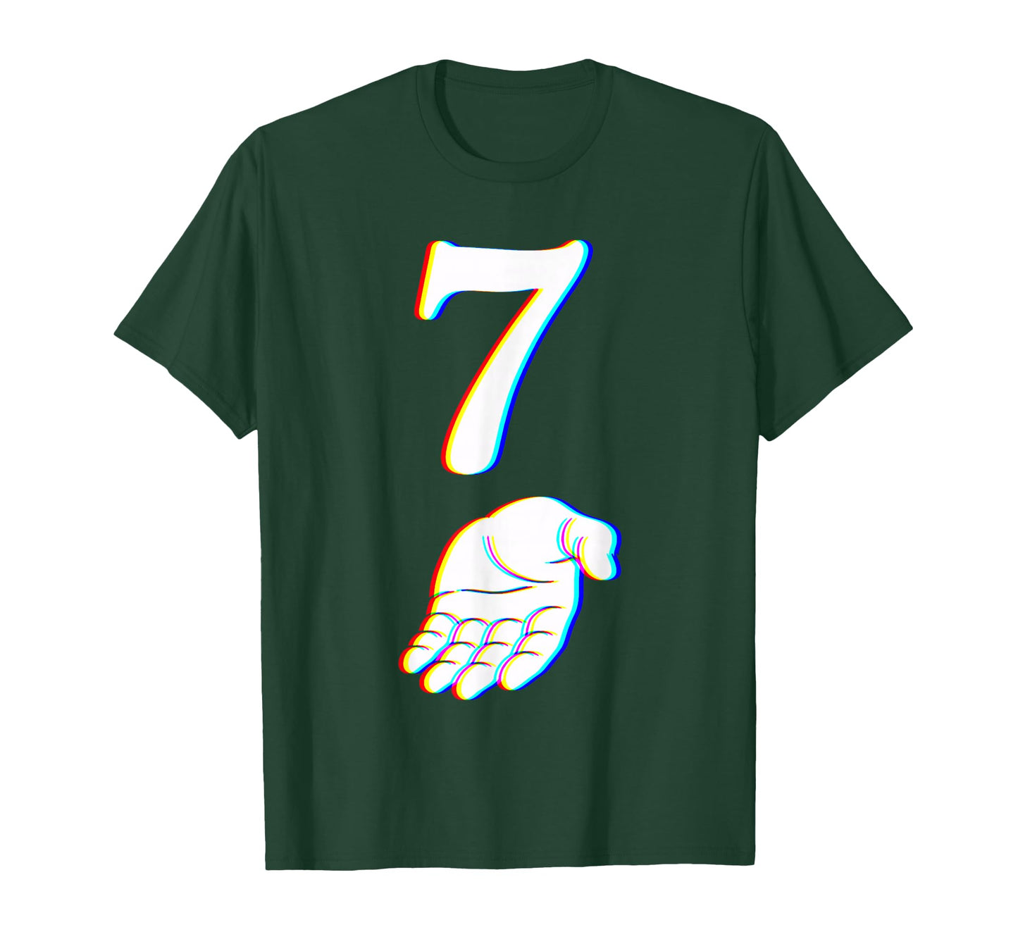 Number 7 Matching 67 Meme Halloween Costume Men Women Kids T-Shirt