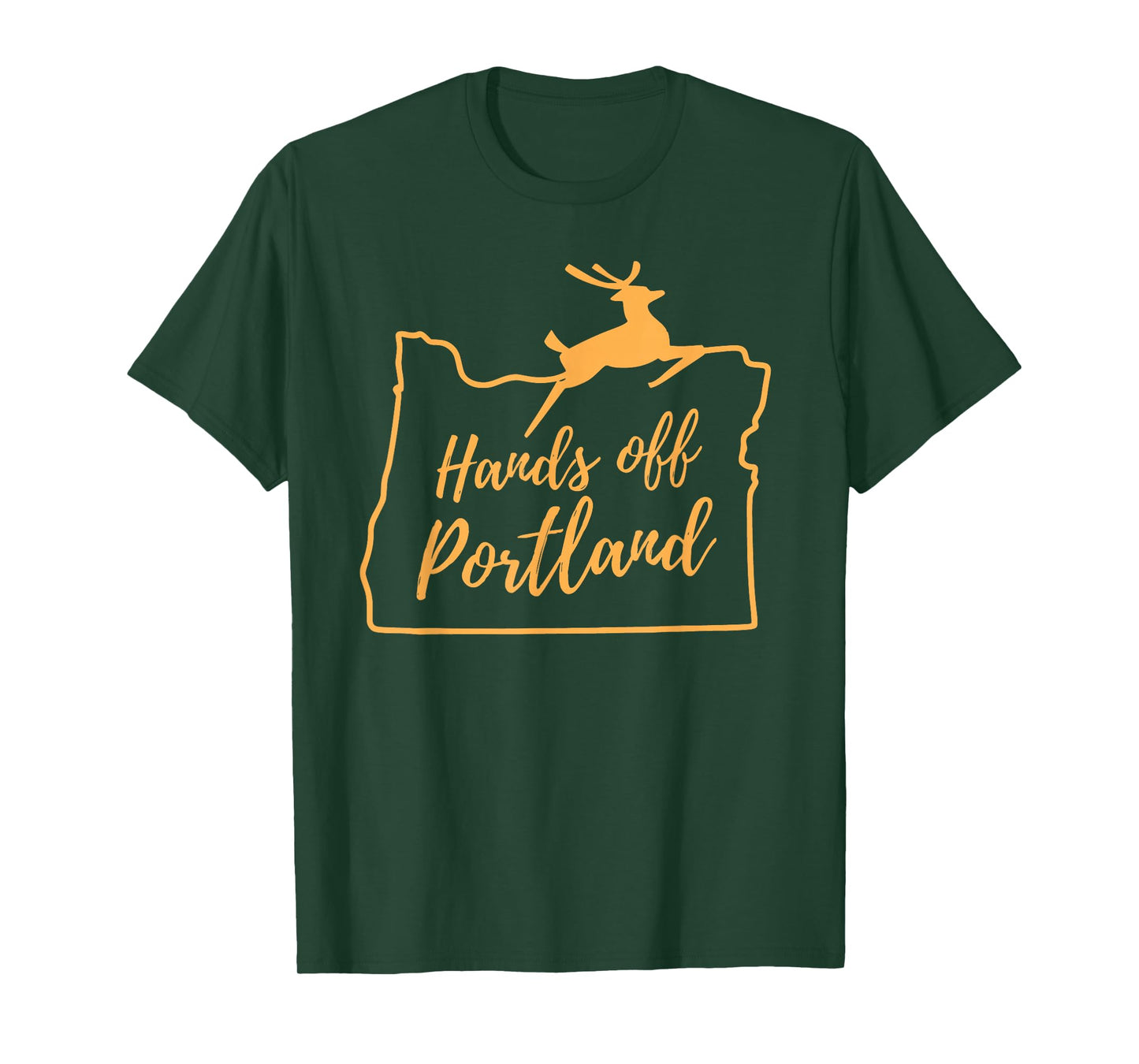 Hands-Off Portland Protest Men Women T-Shirt