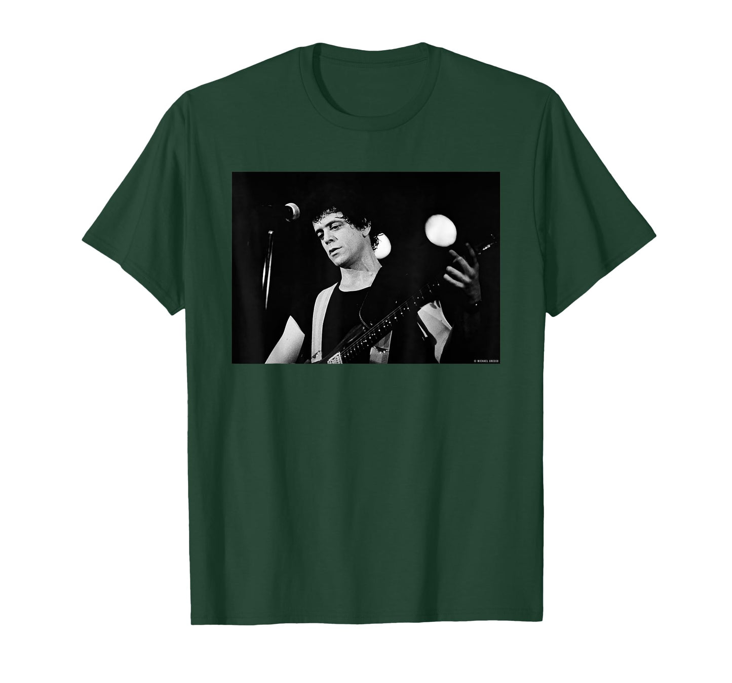 Lou Reed Live in Boston 1980 by Michael Grecco T-Shirt