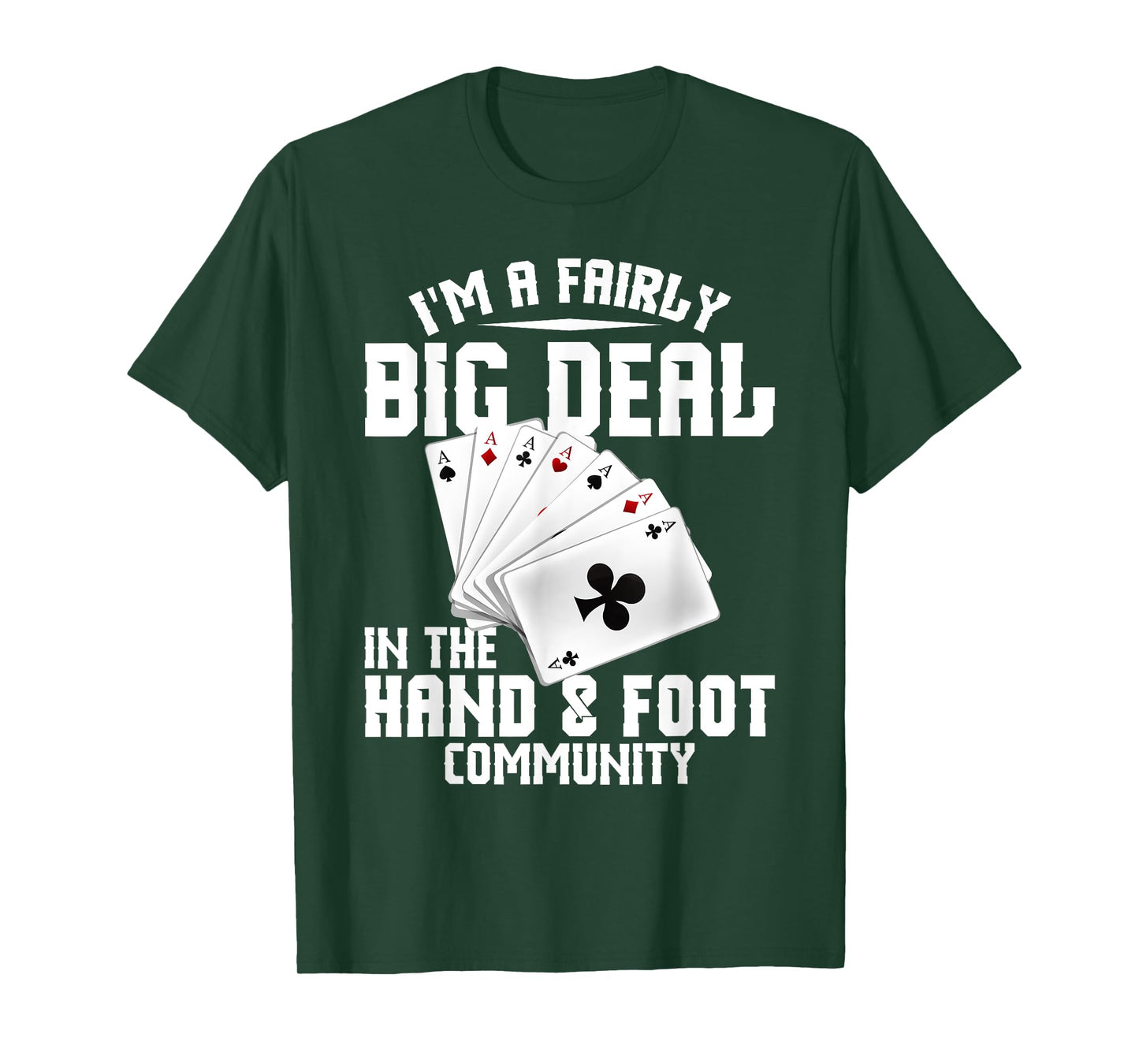 Hand Foot Card Game Set King Card Game Set Hand and Foot T-Shirt
