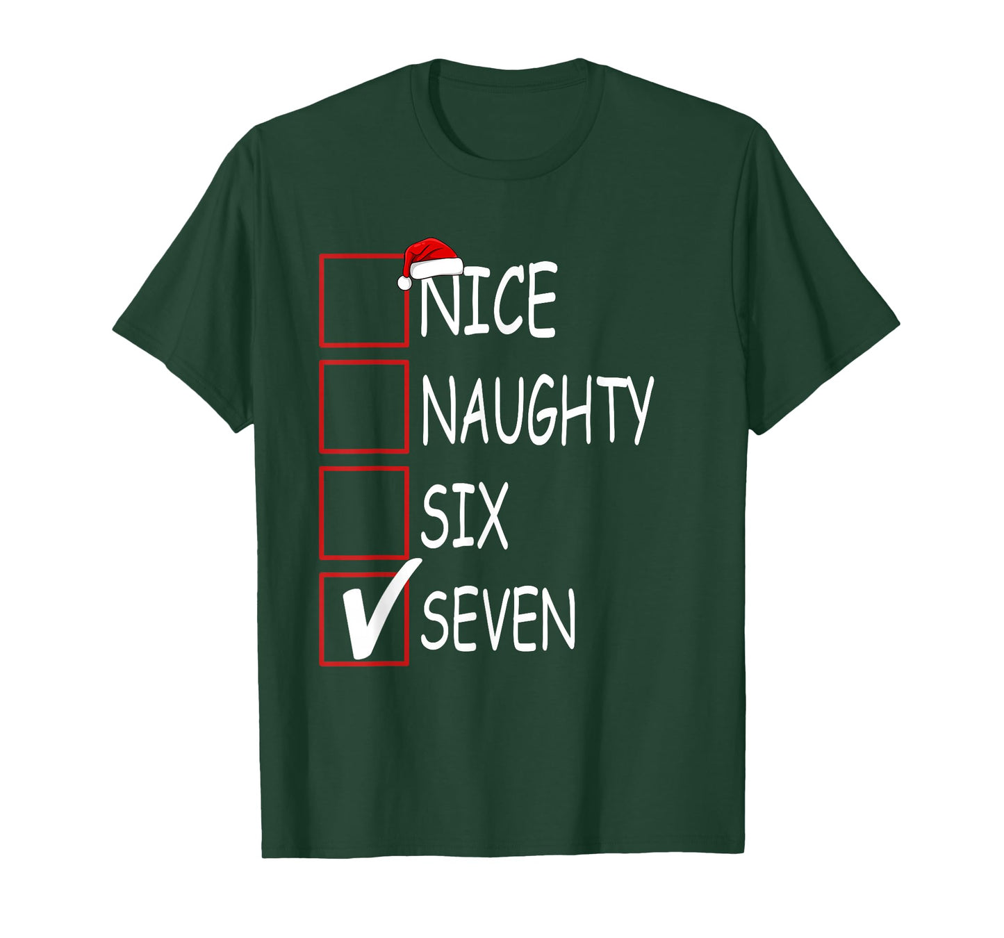 Nice Naughty 67 Funny Brainrot Meme Six Seven Slang T-Shirt