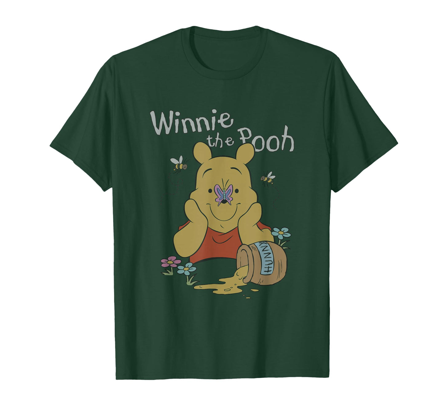 Disney Winnie The Pooh Butterfly Nose T-Shirt