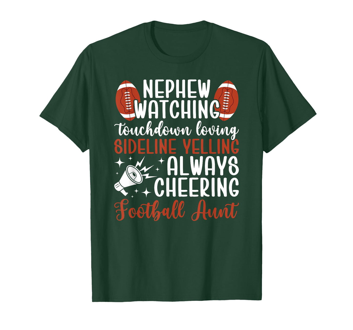 Football Aunt Definition Football Player Auntie T-Shirt