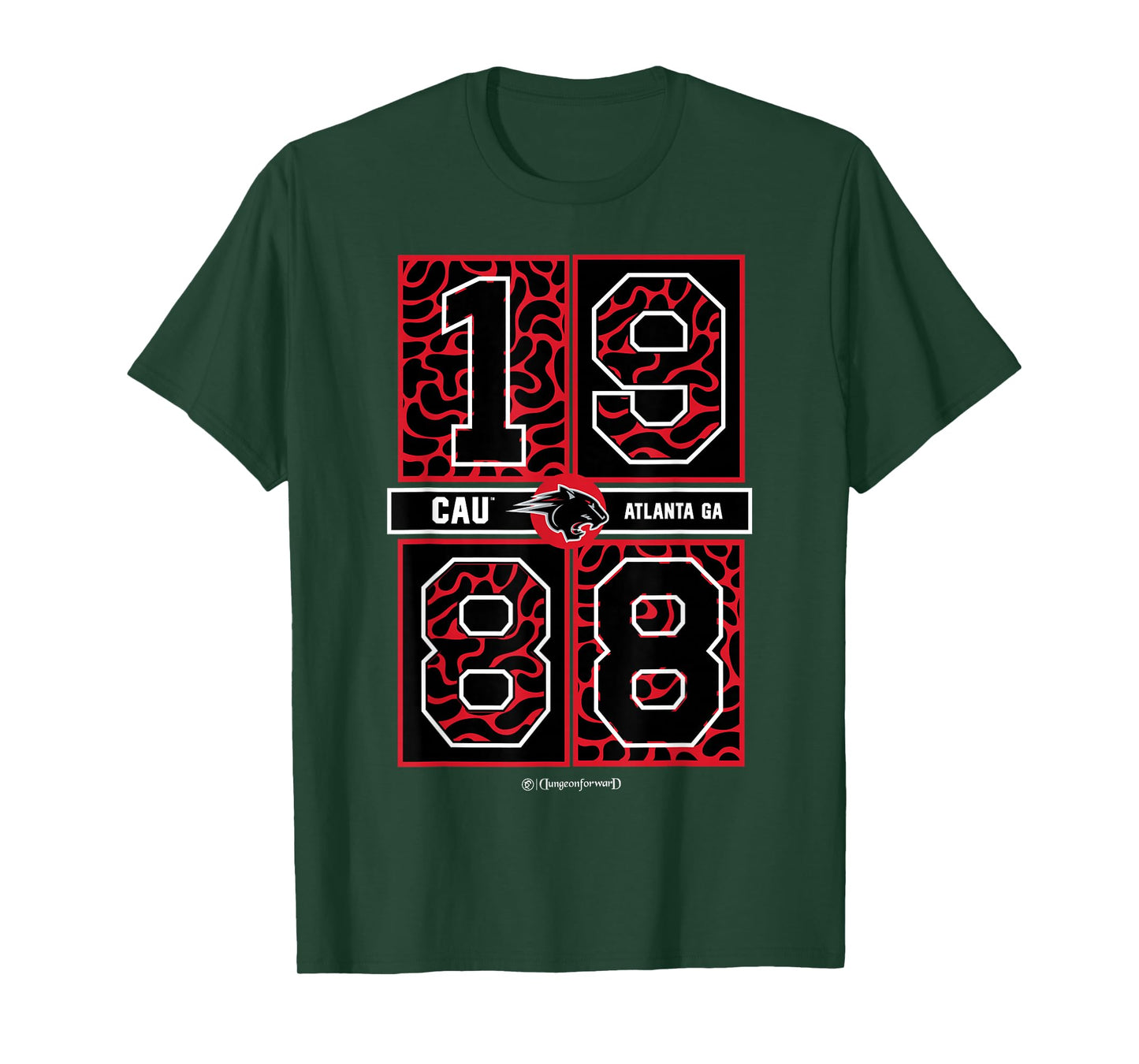Clark Atlanta University - CAU Panther Pride Concrete Date T-Shirt