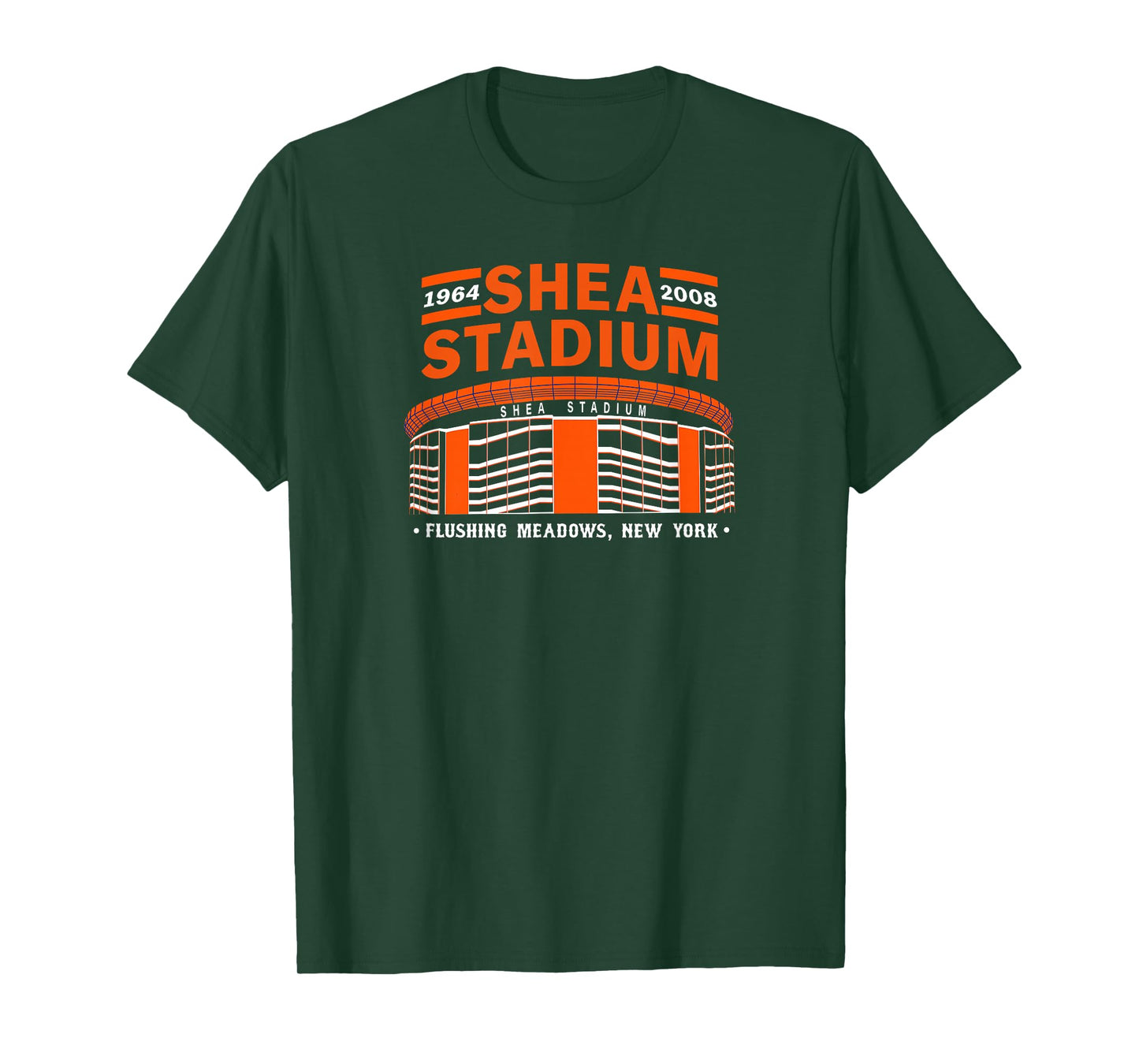 Shea Stadium New York Flushing Meadows Vintage Sports T-Shirt