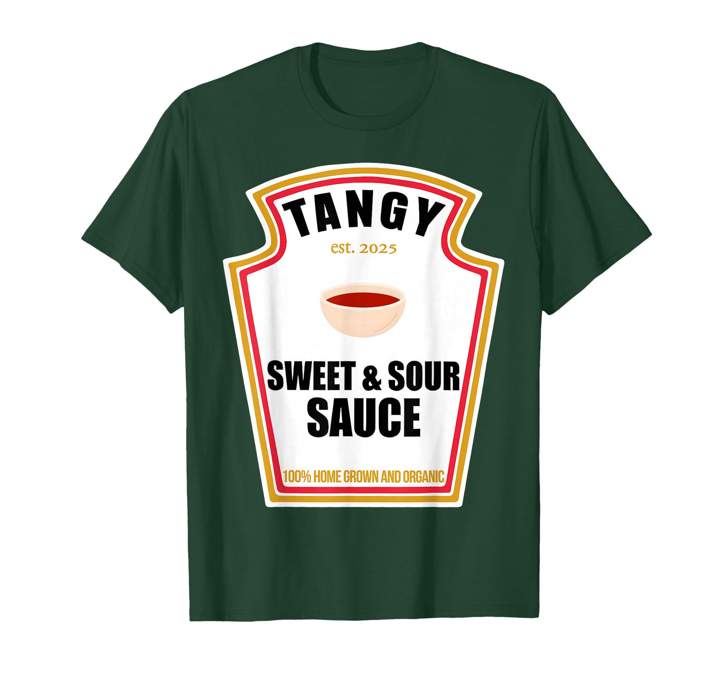 Tangy Sweet and Sour Sauce Food Lover Matching Costume T-Shirt