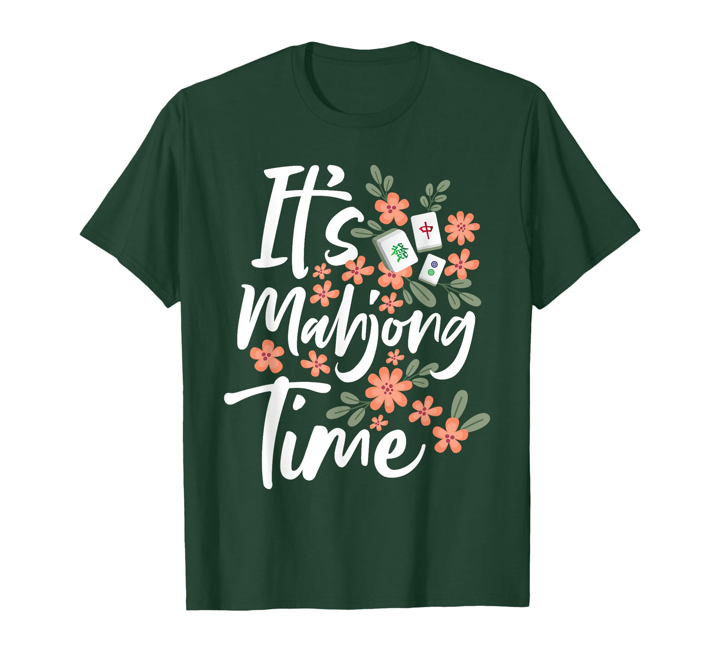 It's Mahjong Time - Gambling Chinese Game Casino Player T-Shirt