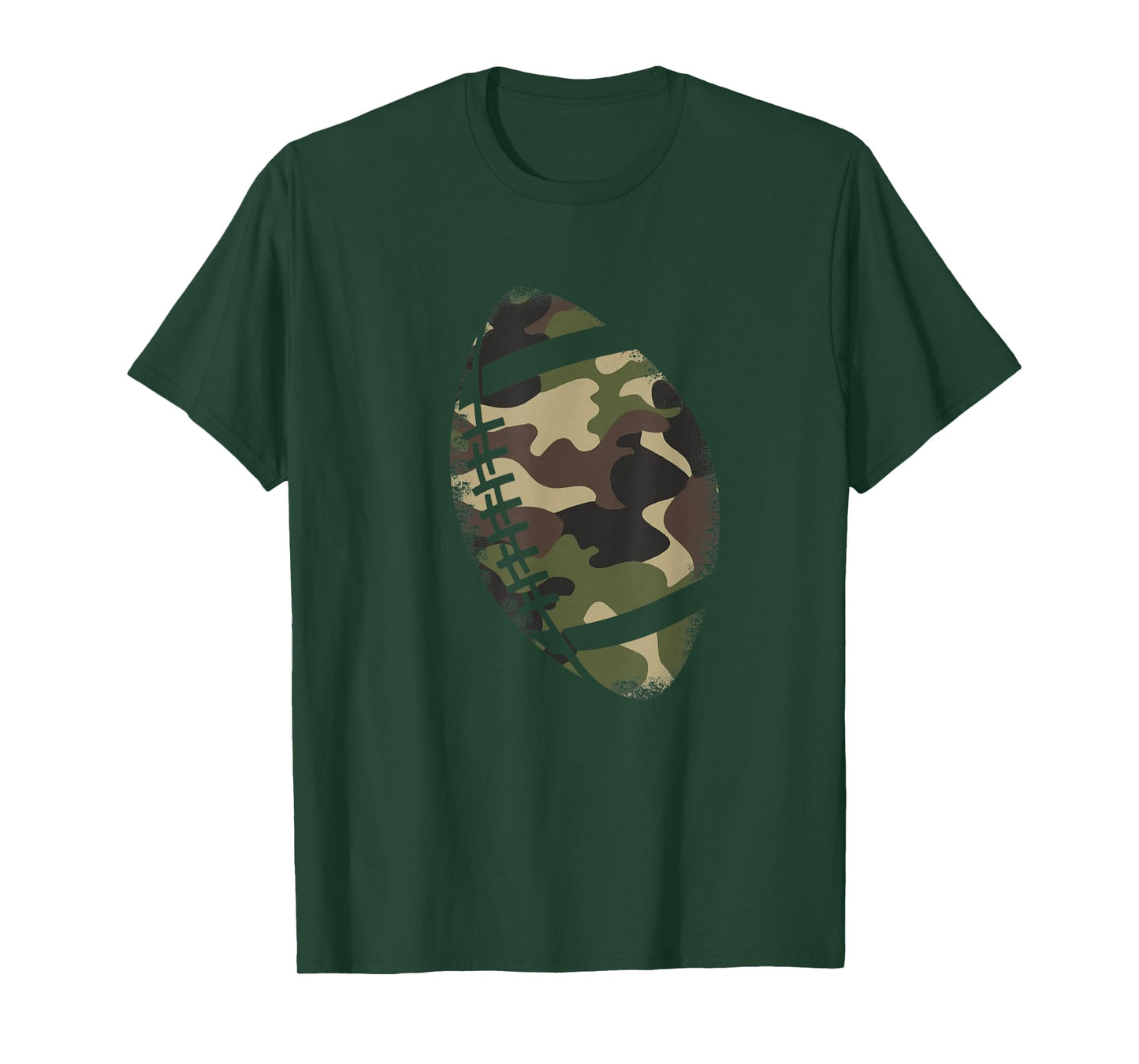 Football Camouflage Gift College Team Coach Camo T-Shirt