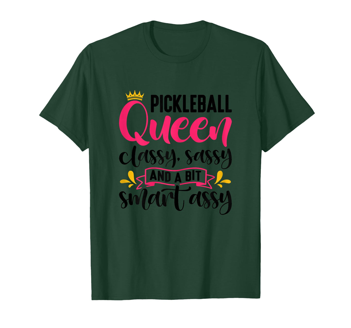 Funny Pickleball Queen Graphic for Women Pickleball Player T-Shirt