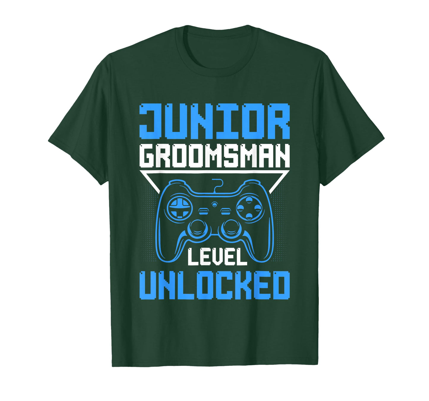 Cute Junior Groomsman Gaming Wedding Party Jr Boys Gift T-Shirt