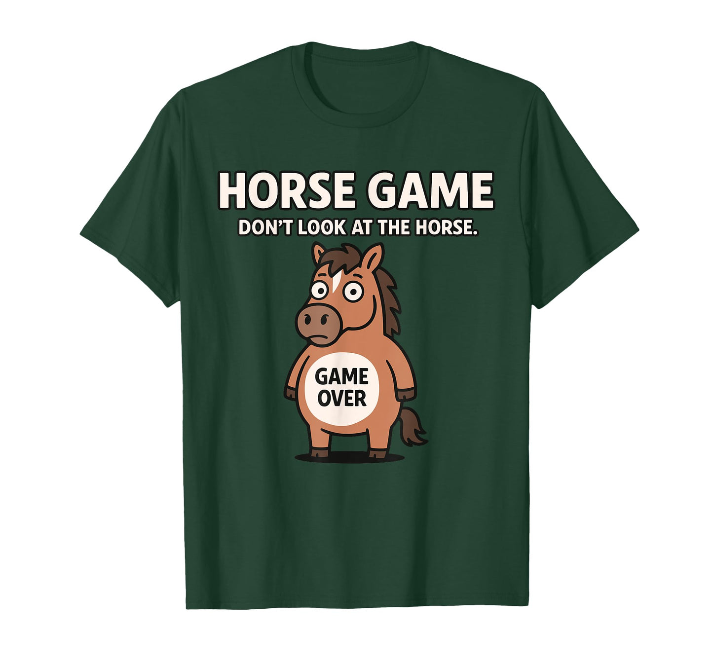 Funny Horse Game T-Shirt