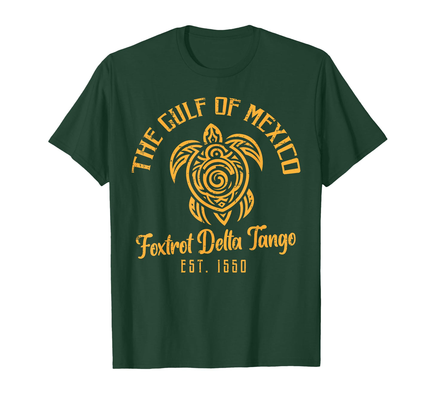 Gulf Mexico Foxtrot Delta Tango Resist Protest Men Women T-Shirt