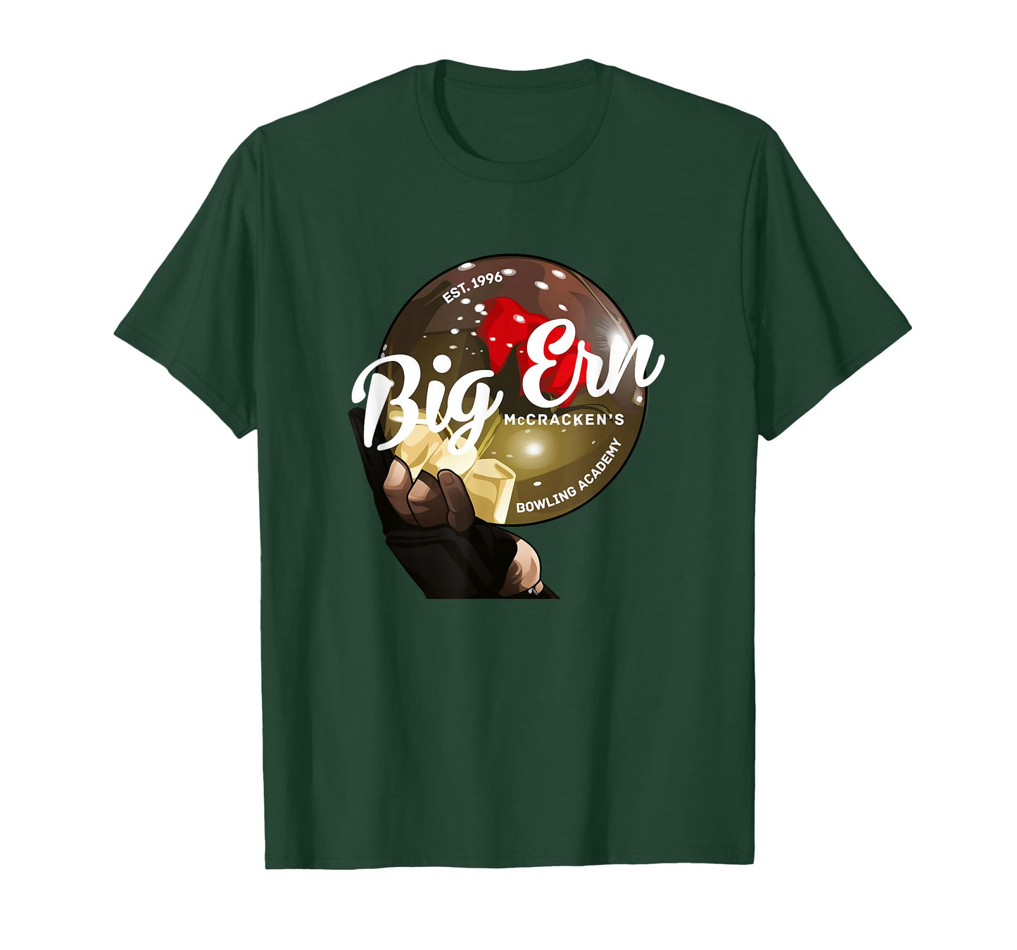 Big Ern McCracken's Bowling Academy - Est. 1996 T-Shirt