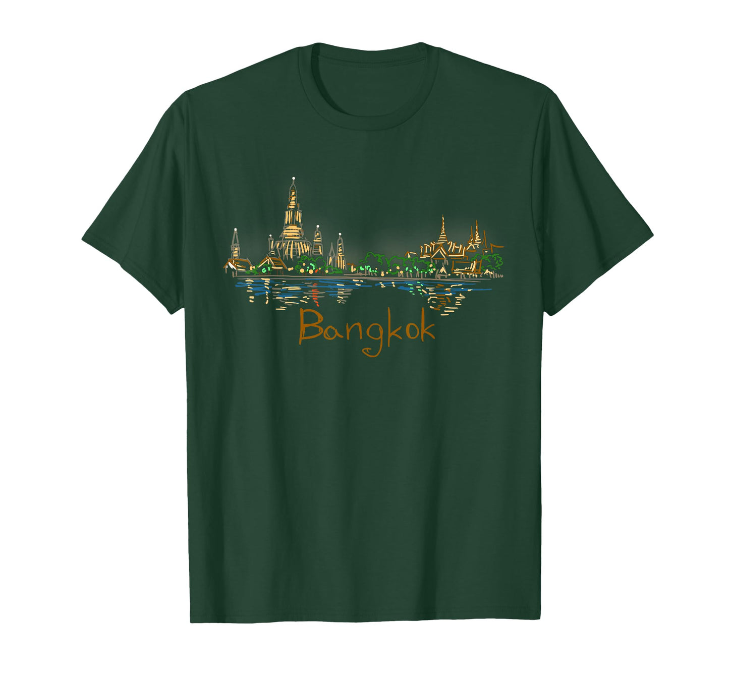 Bangkok City Thailand souvenir gift for men women T-Shirt