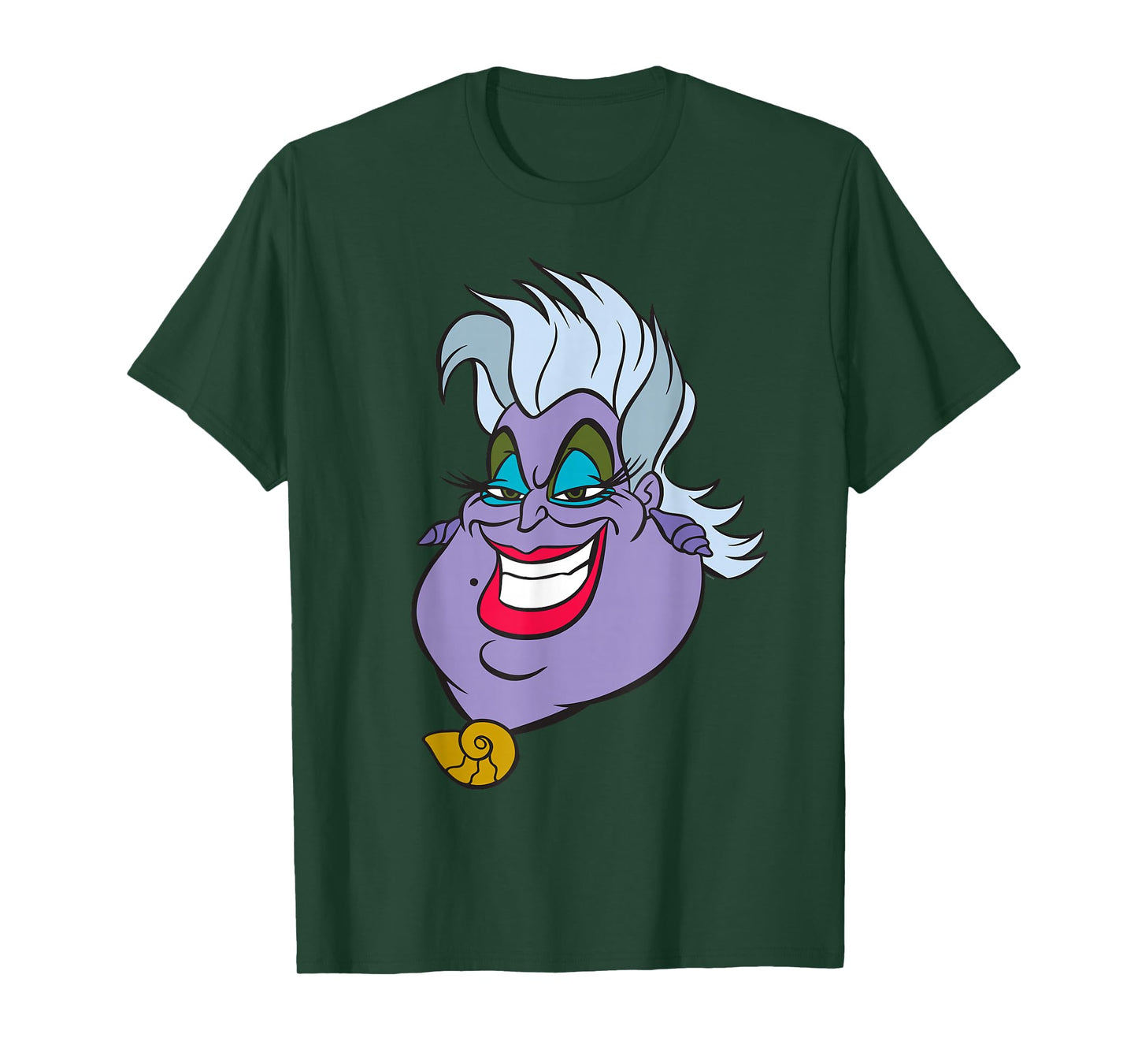 Disney Villains The Little Mermaid Ursula Big Face Costume T-Shirt