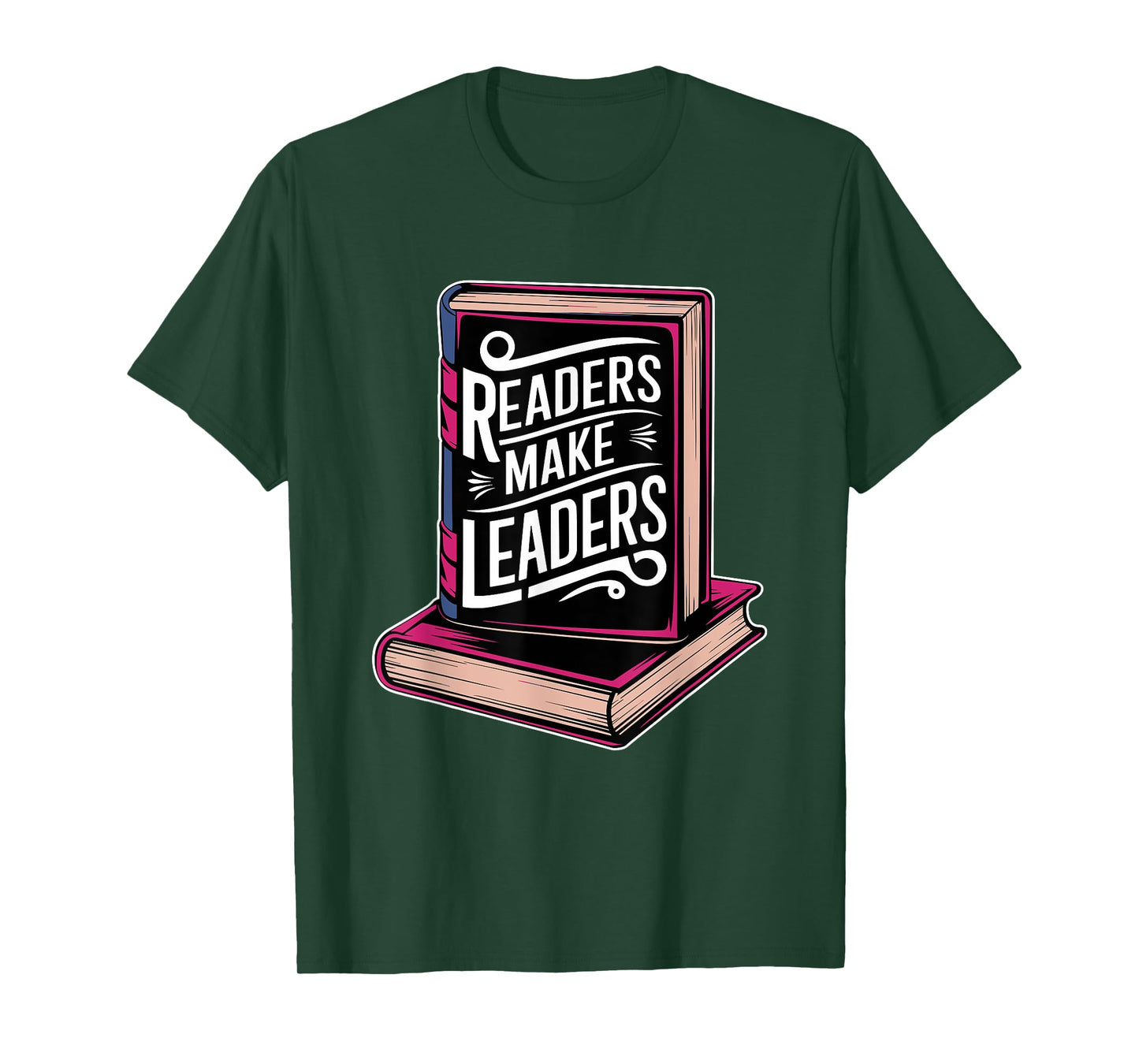 Readers Make Leaders for Book Lovers T-Shirt