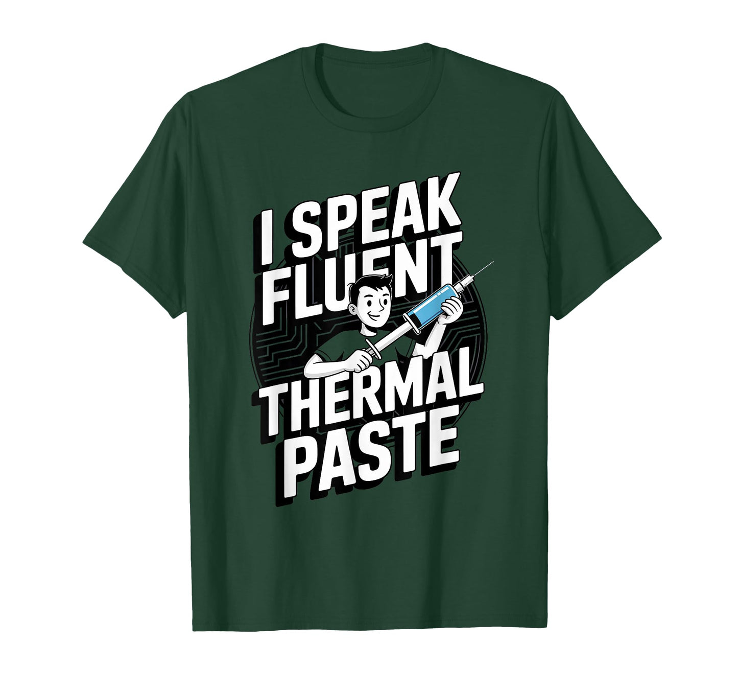 Thermal Paste Expert Pc Builder Coding Computer Science T-Shirt