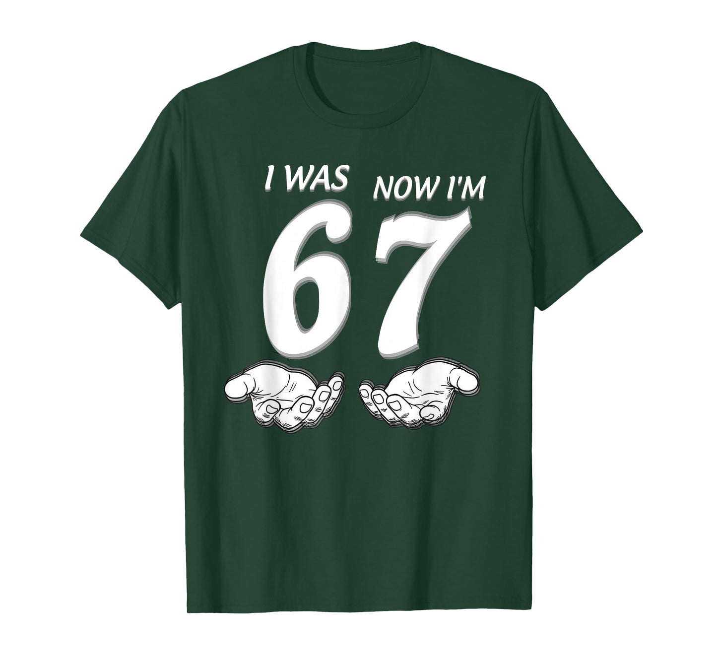 7 Year Old Birthday Shirt was 6 Now I'm 7 67 Funny for Kids T-Shirt