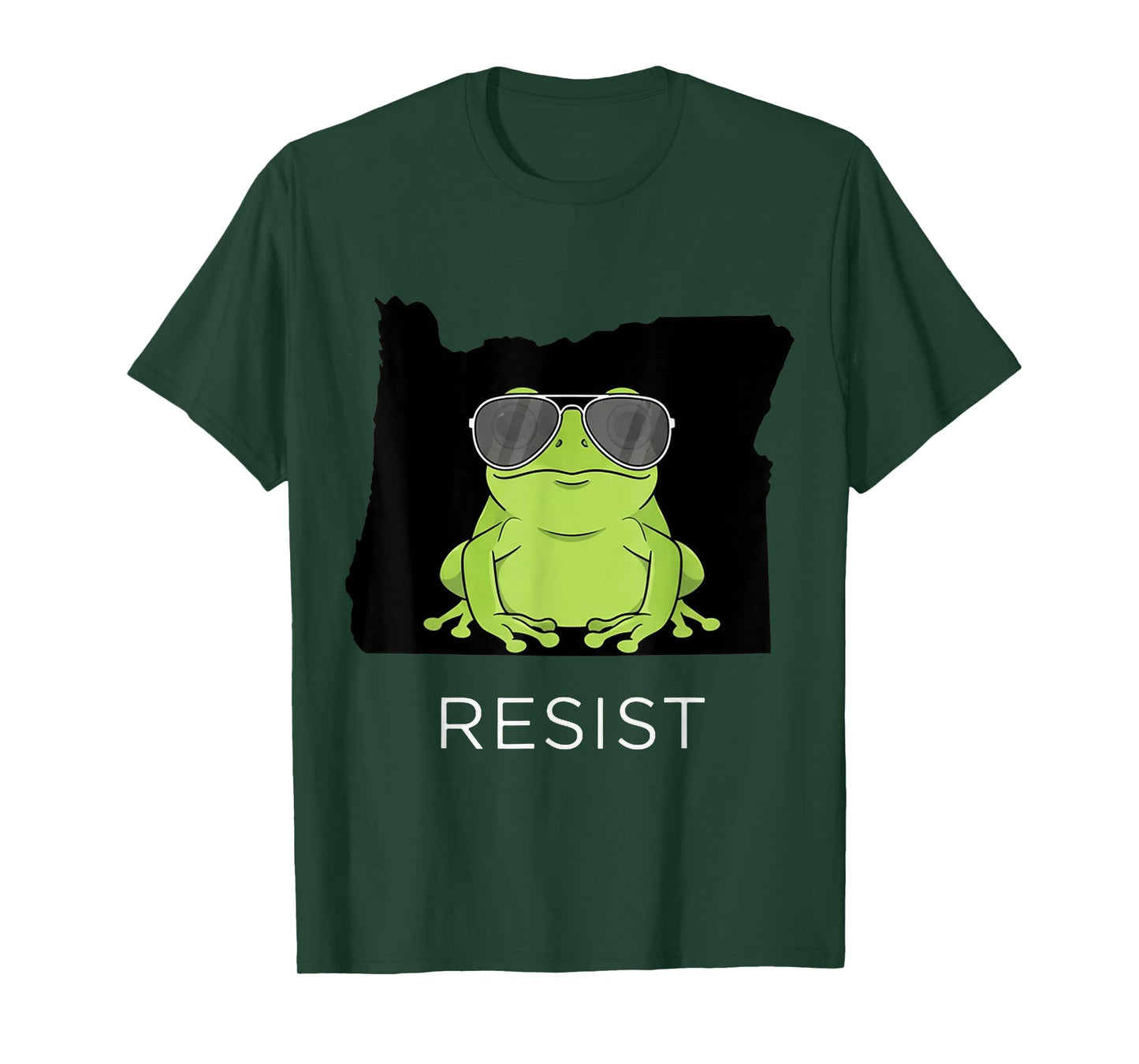 Portland Frog Protest Shirt Funny Portland Frog Protest T-Shirt