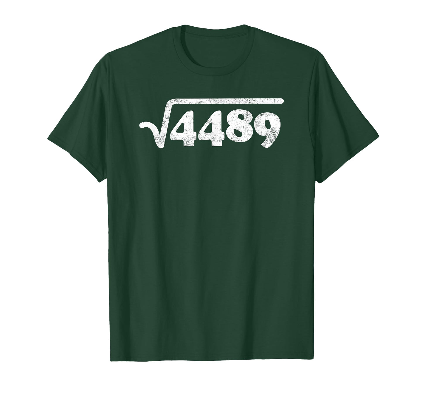 Sixty Seven 67 Meme Square Root 4489 Slang Math Teacher T-Shirt