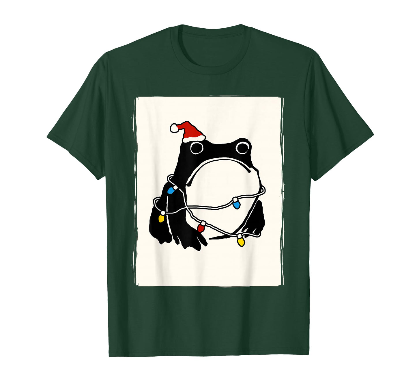 Japanese Art Frog Men Women Kids Funny Ugly Christmas T-Shirt
