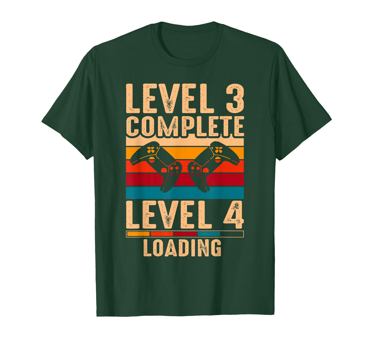 Level 3 Complete Gamer 3 Years Wedding Anniversary T-Shirt