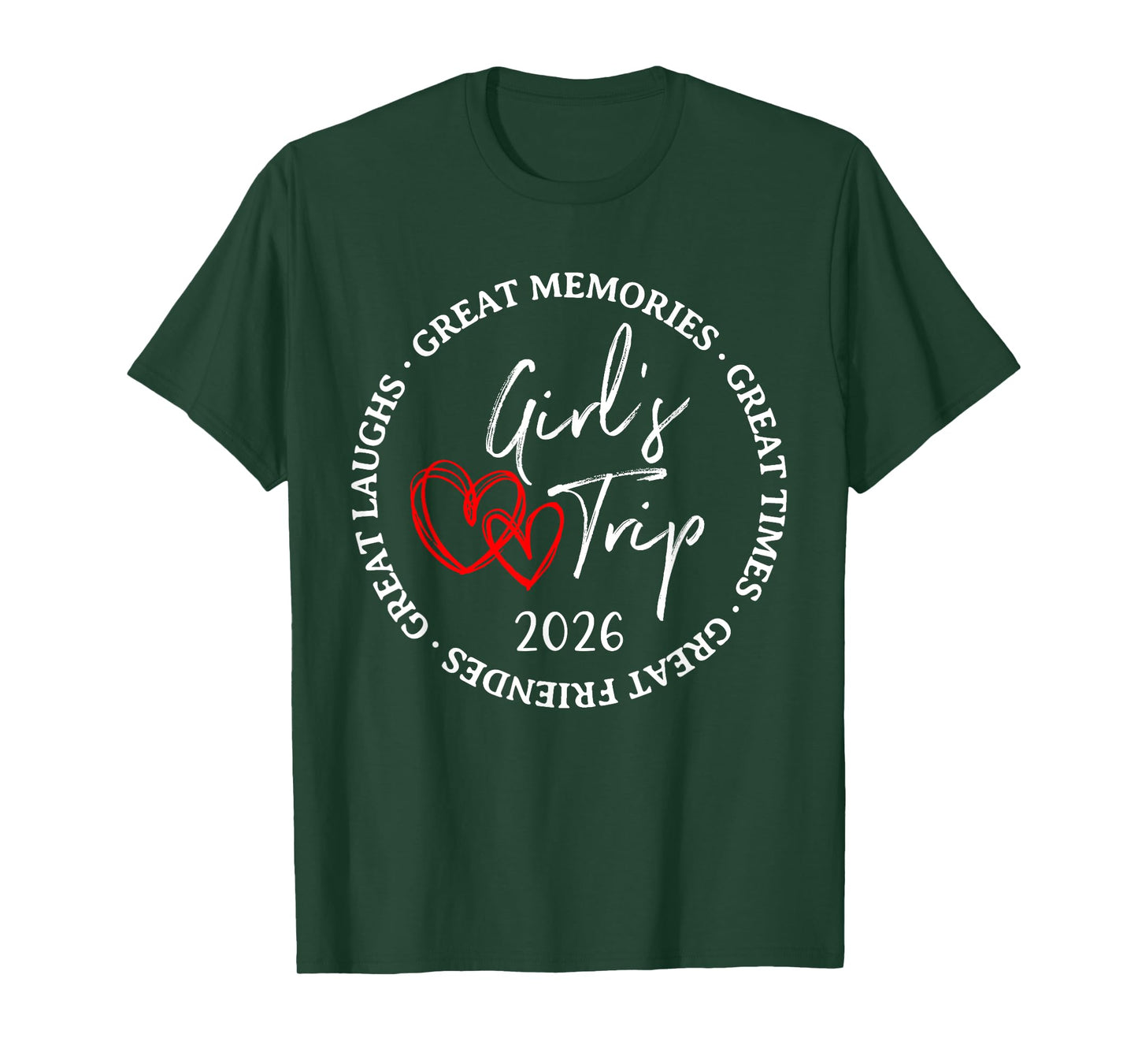 Girls Trip 2026 Womens Weekend Vacation Matching Group T-Shirt