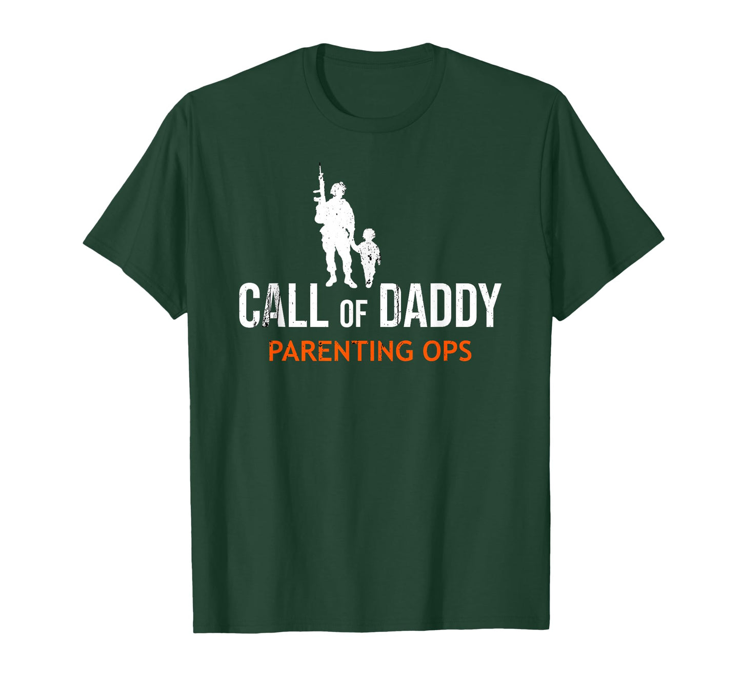 Mens Gamer Dad Call of Daddy Parenting Ops Father's Day T-Shirt