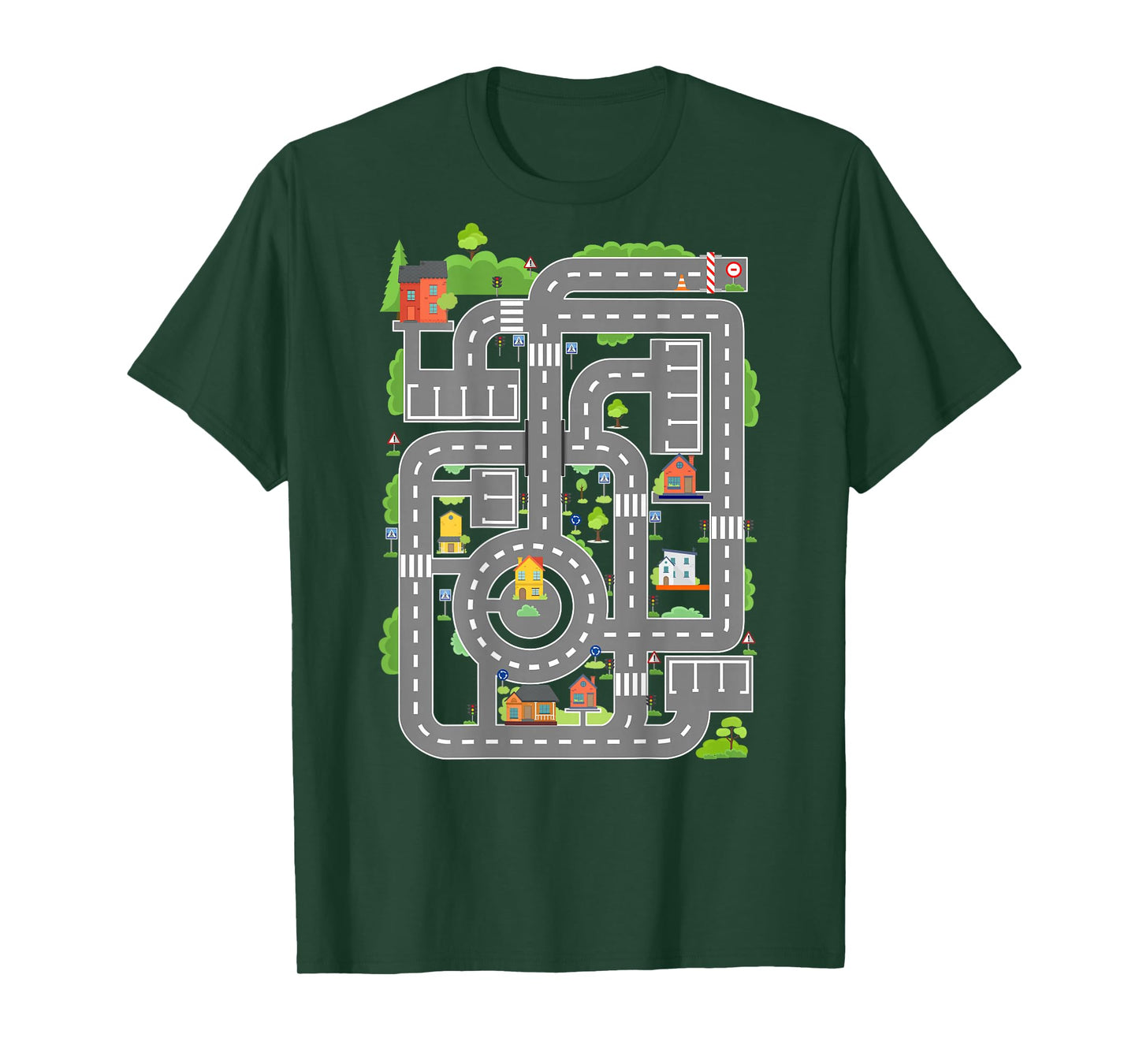 Play Cars On Dad's Back Shirt Funny Kids and Fathers Play T-Shirt