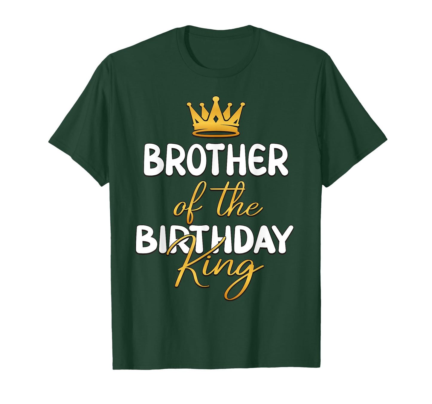 Brother Of The Birthday King Bday Party Idea For Him T-Shirt