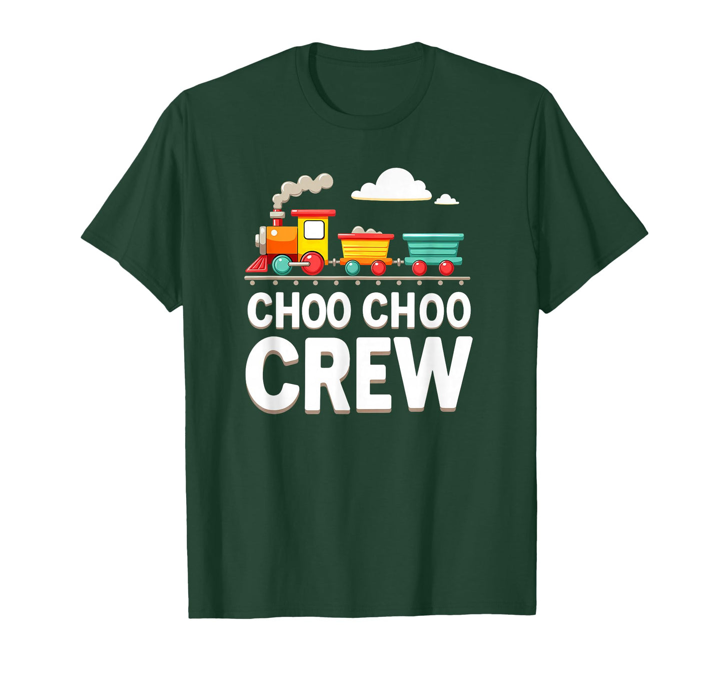 Choo Choo Crew Railroad Train 1st Birthday T-Shirt
