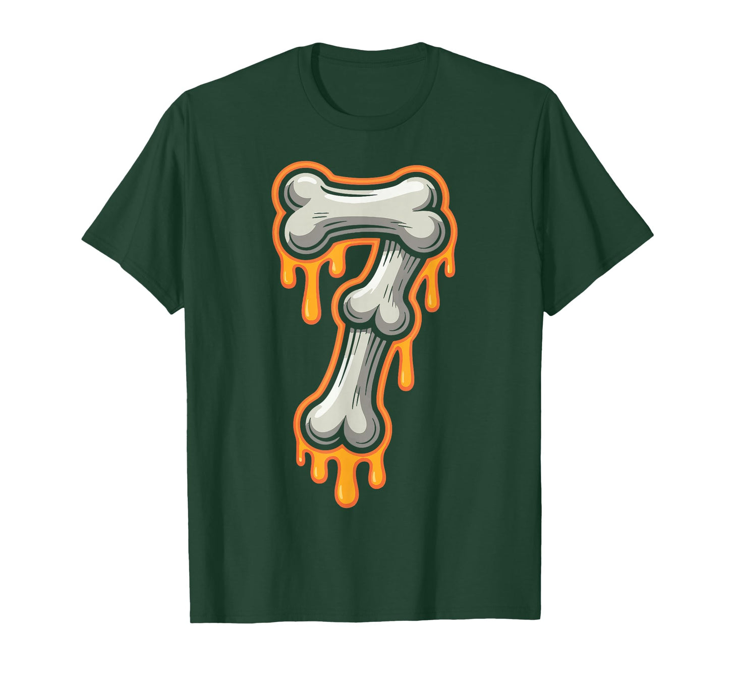 Six Seven Meme Skeleton 6 7 Halloween Costume for Couples T-Shirt