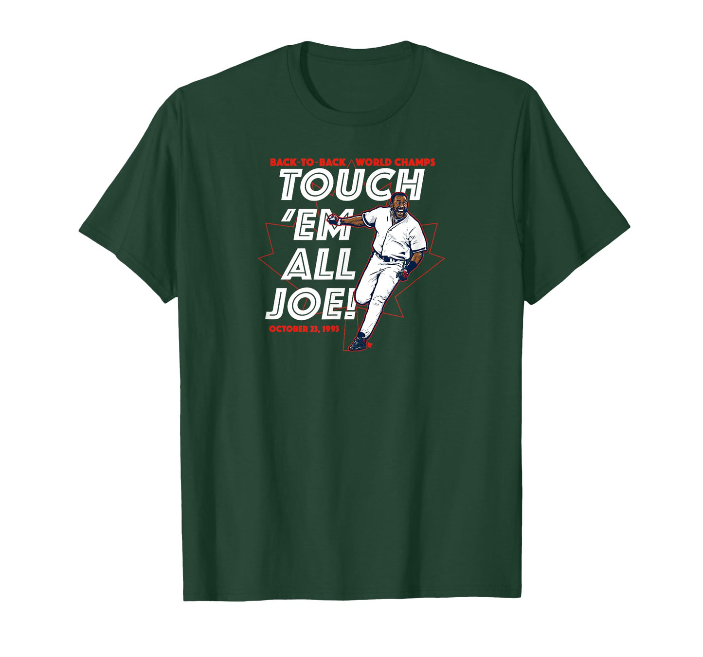 Joe Carter: Touch 'Em All - Toronto Baseball T-Shirt