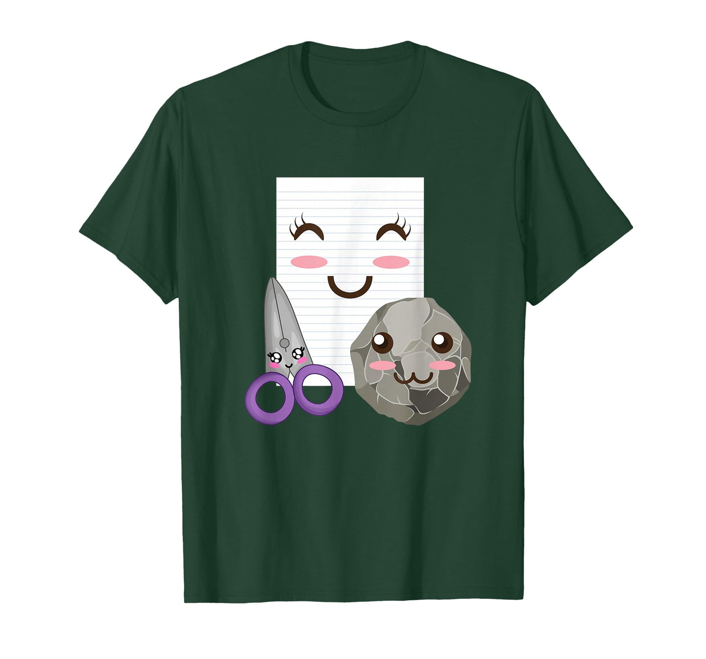 Rock Paper Scissors Shirt Funny Group Halloween Costumes T-Shirt
