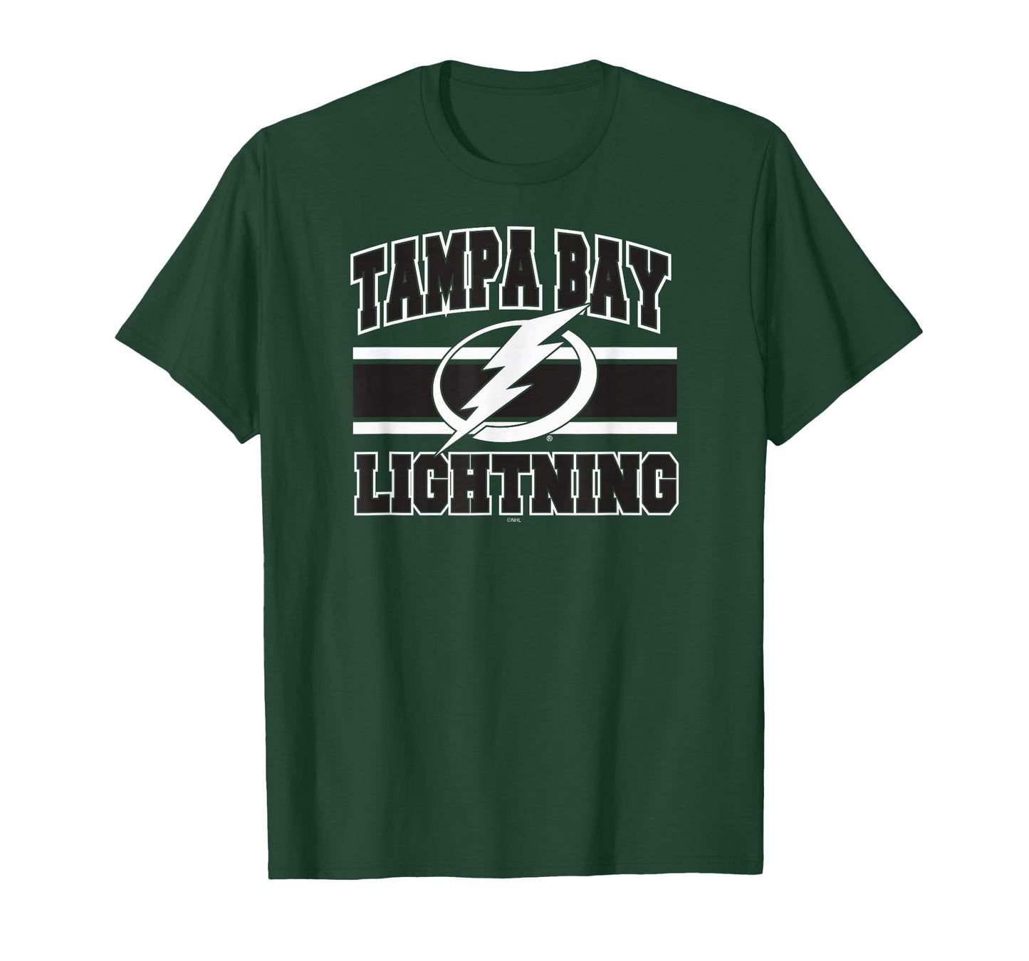 Tampa Bay Lightning Stripe Royal Blue Officially Licensed T-Shirt