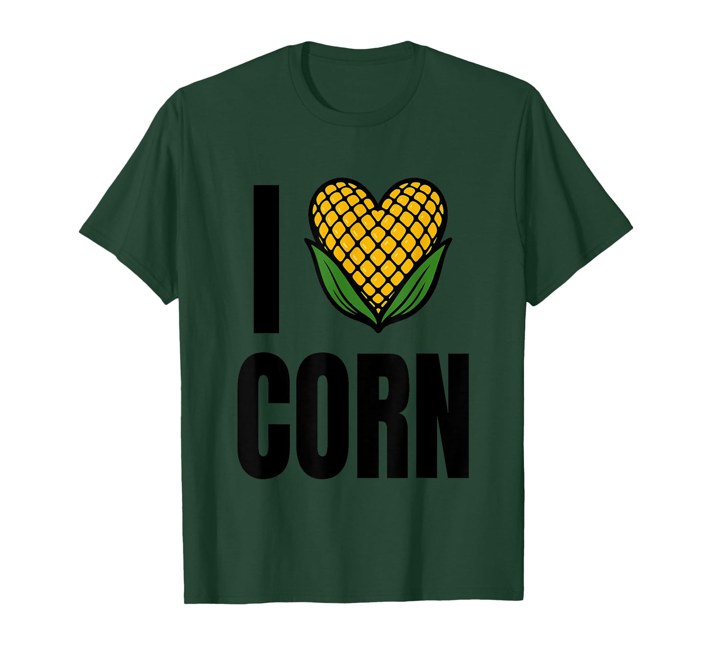 I Love Corn Funny Corn Lover Sweet Corn T-Shirt