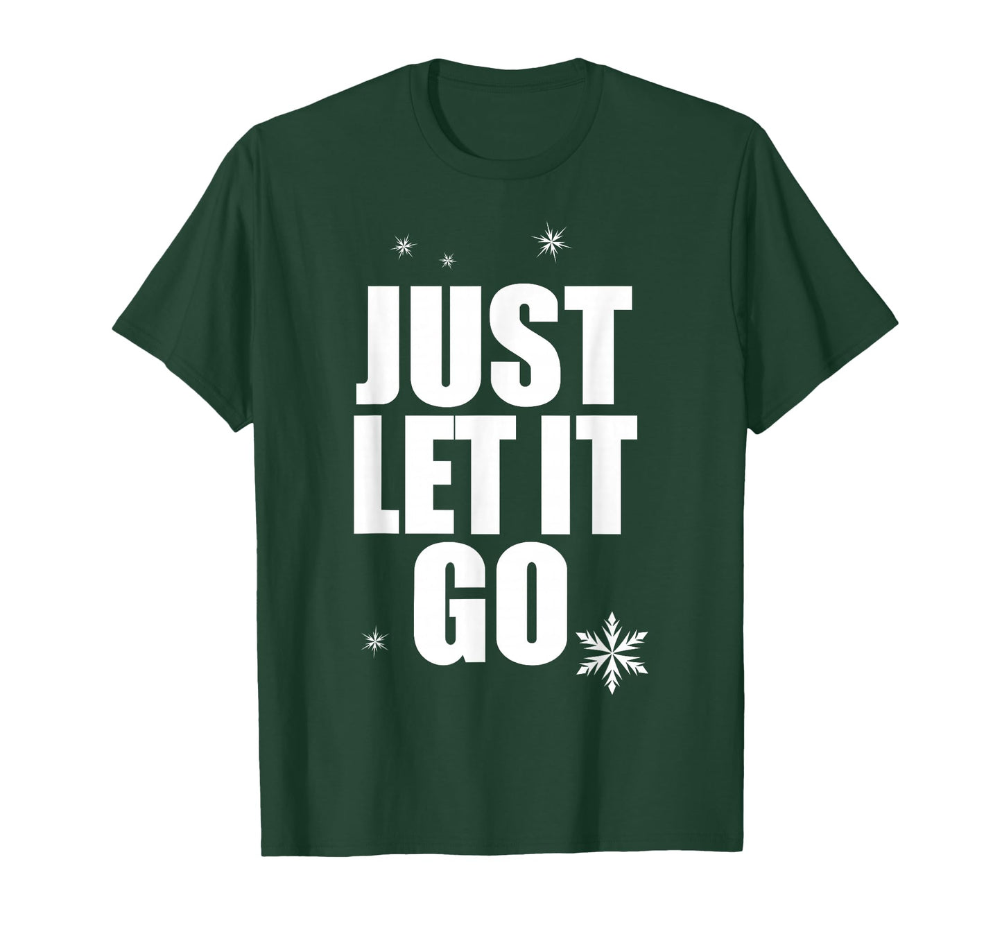 Disney Wreck-It Ralph Frozen Let It Go Bold Text Logo T-Shirt