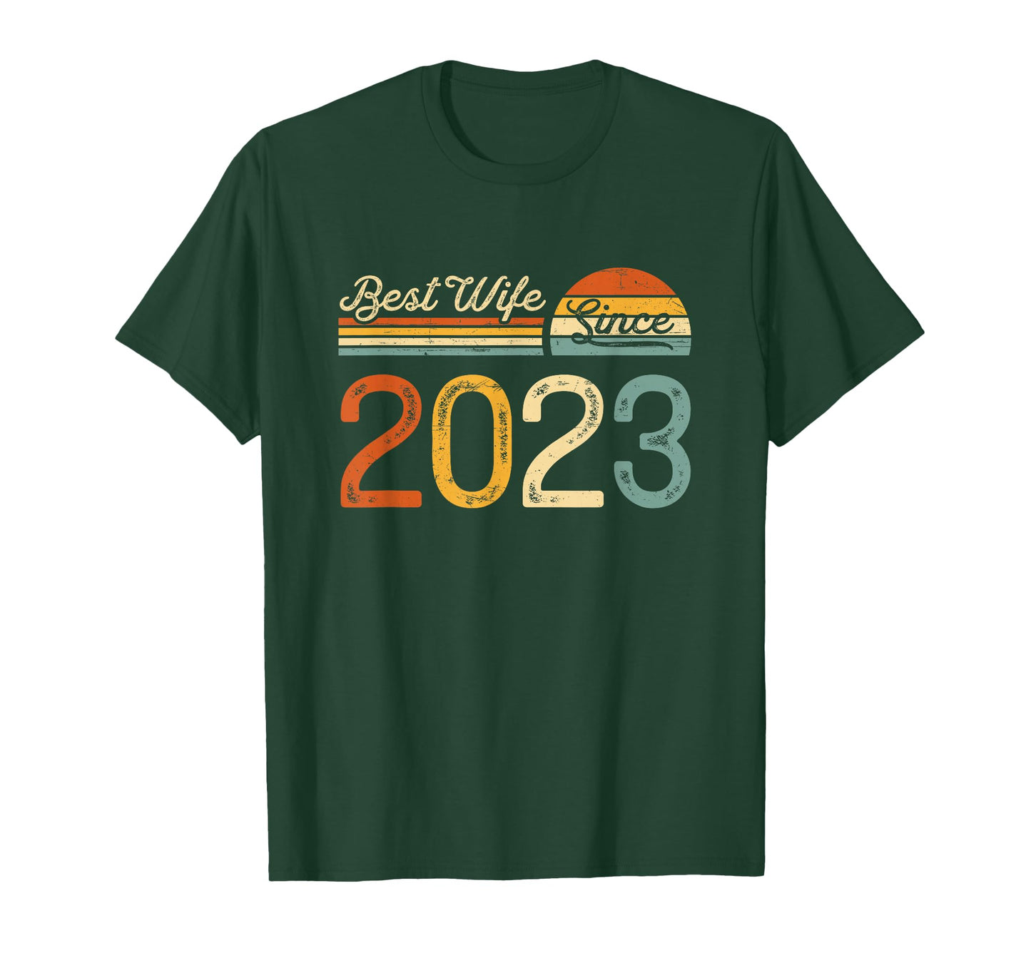 2nd wedding anniversary - Best Wife Since 2023 2 years T-Shirt