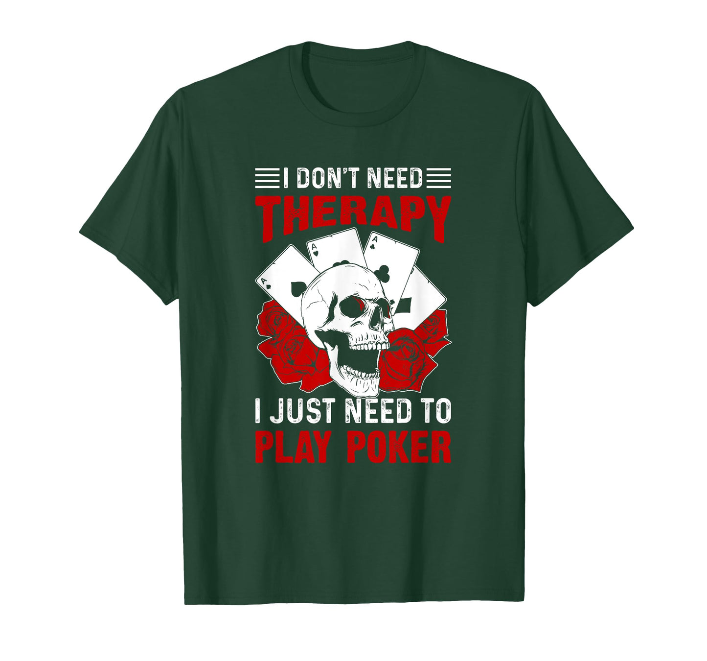 Funny Poker Card Player Casino Gambler Poker T-Shirt