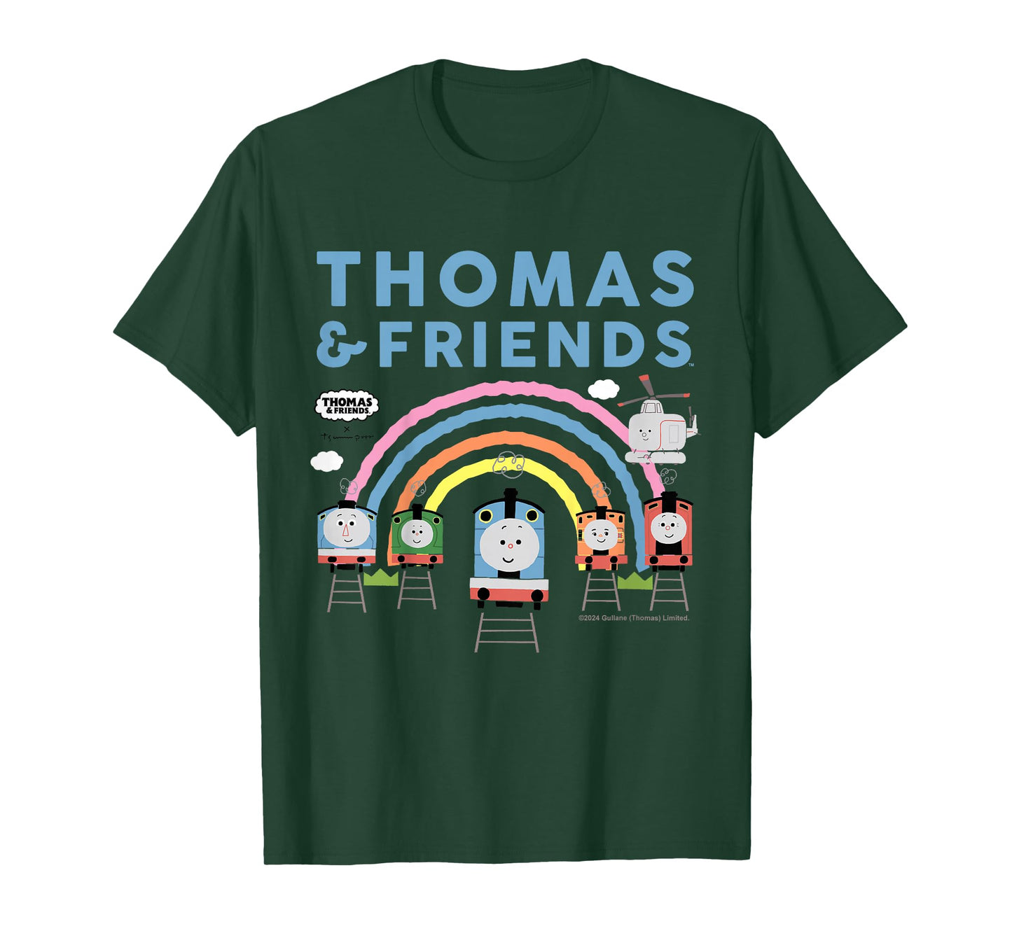 Kids Thomas and Friends Rainbow T-Shirt