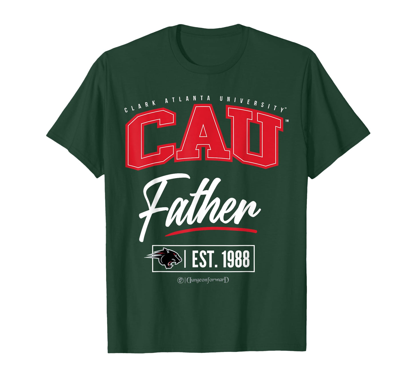 Clark Atlanta University - CAU HBCU Father T-Shirt