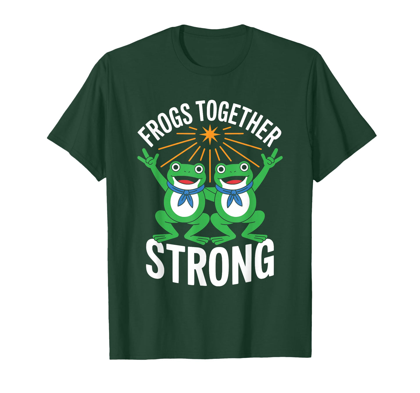 Vintage Frogs Strong Resist Portland Frog Protest Men Women T-Shirt