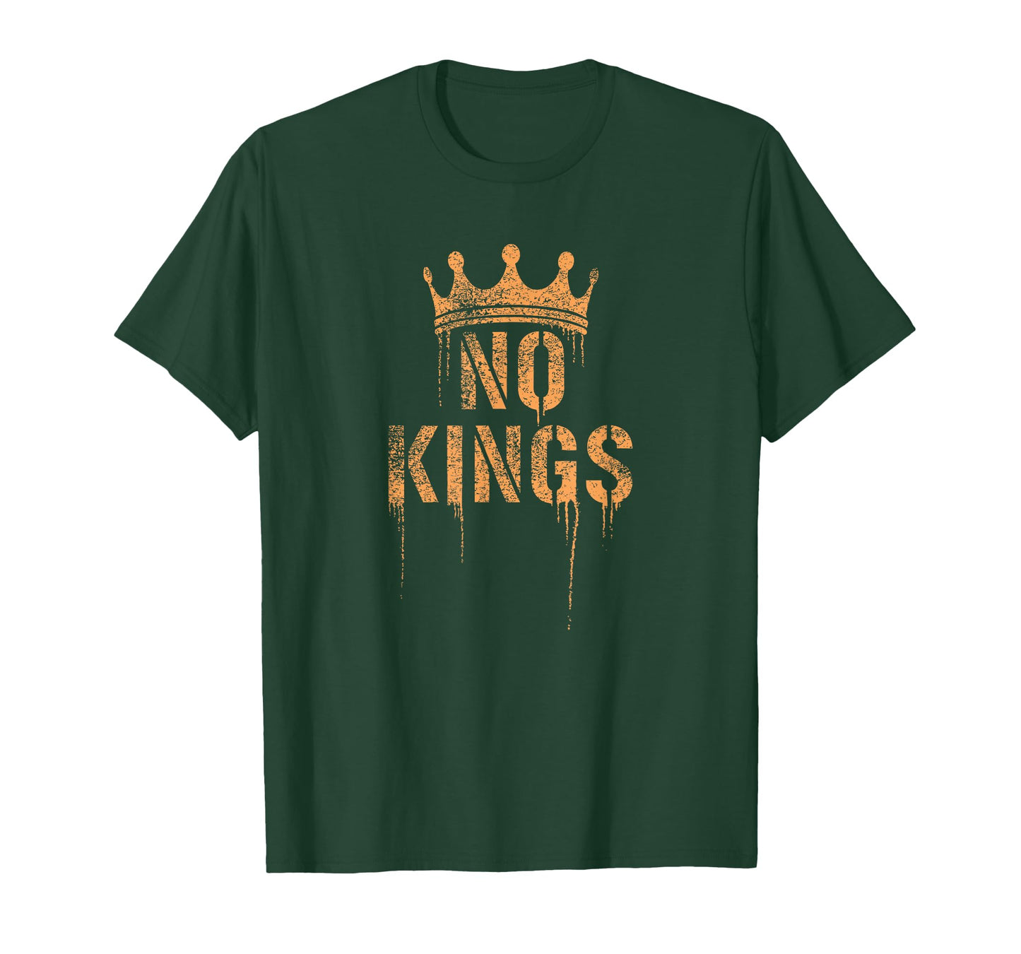 No Kings | Anti-Establishment, Grunge - Political T-Shirt