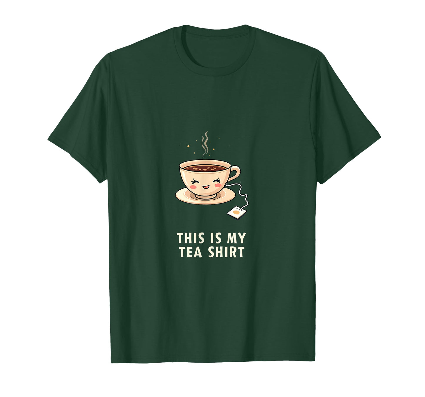 This Is My Tea Shirt Cute Quote T-Shirt