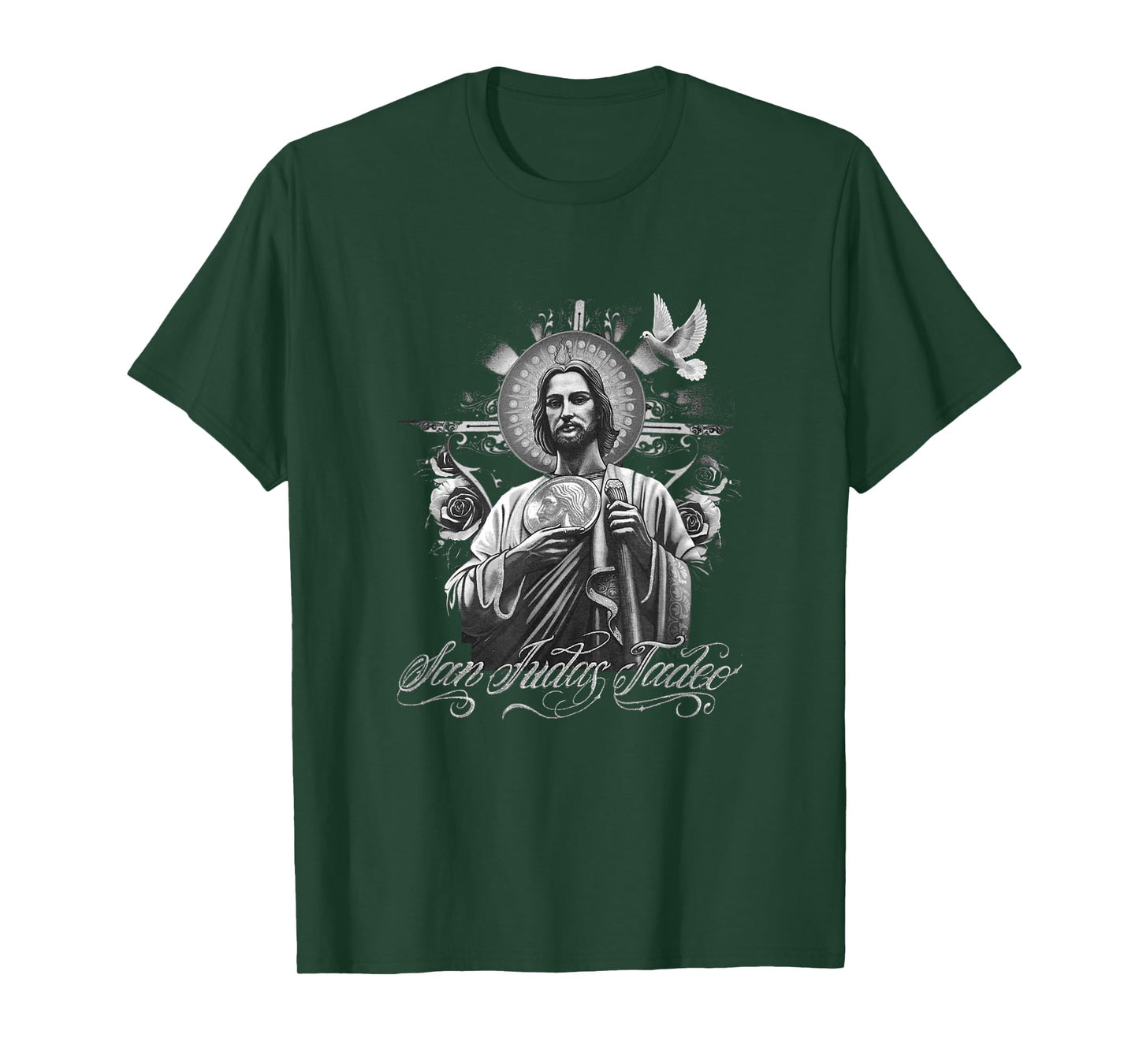 San Judas Tadeo - St. Jude Art Devocion T-Shirt