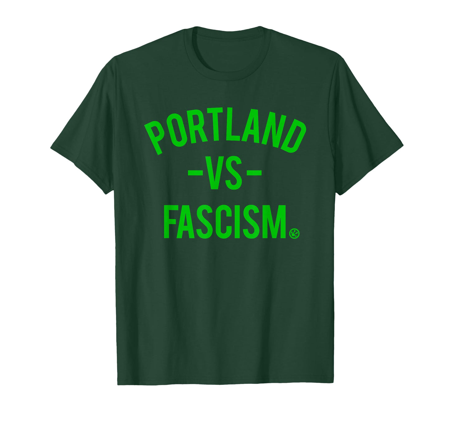Portland VS Fascism - Portland Frog Protest T-Shirt
