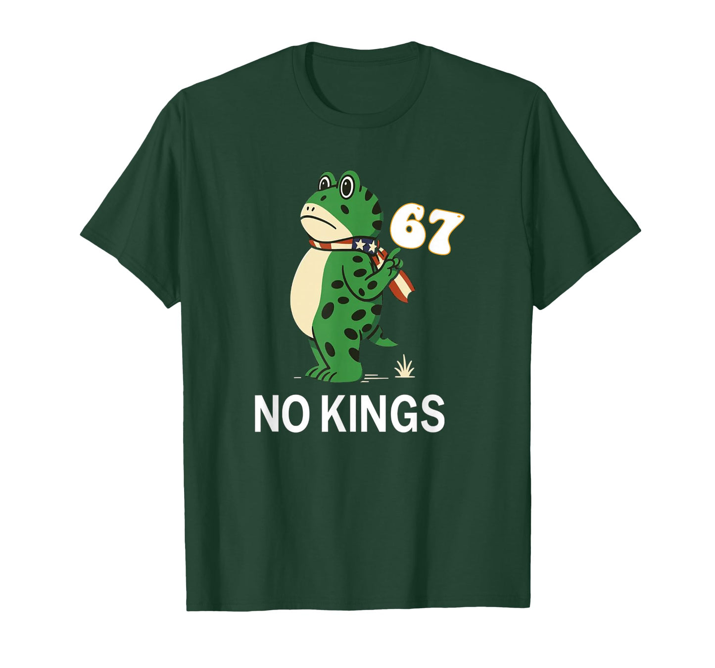 Portland Frog 6 7 Protest Shirt for Men and Women No Kings T-Shirt
